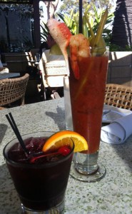 Bloody Mary and Sangria at C Level