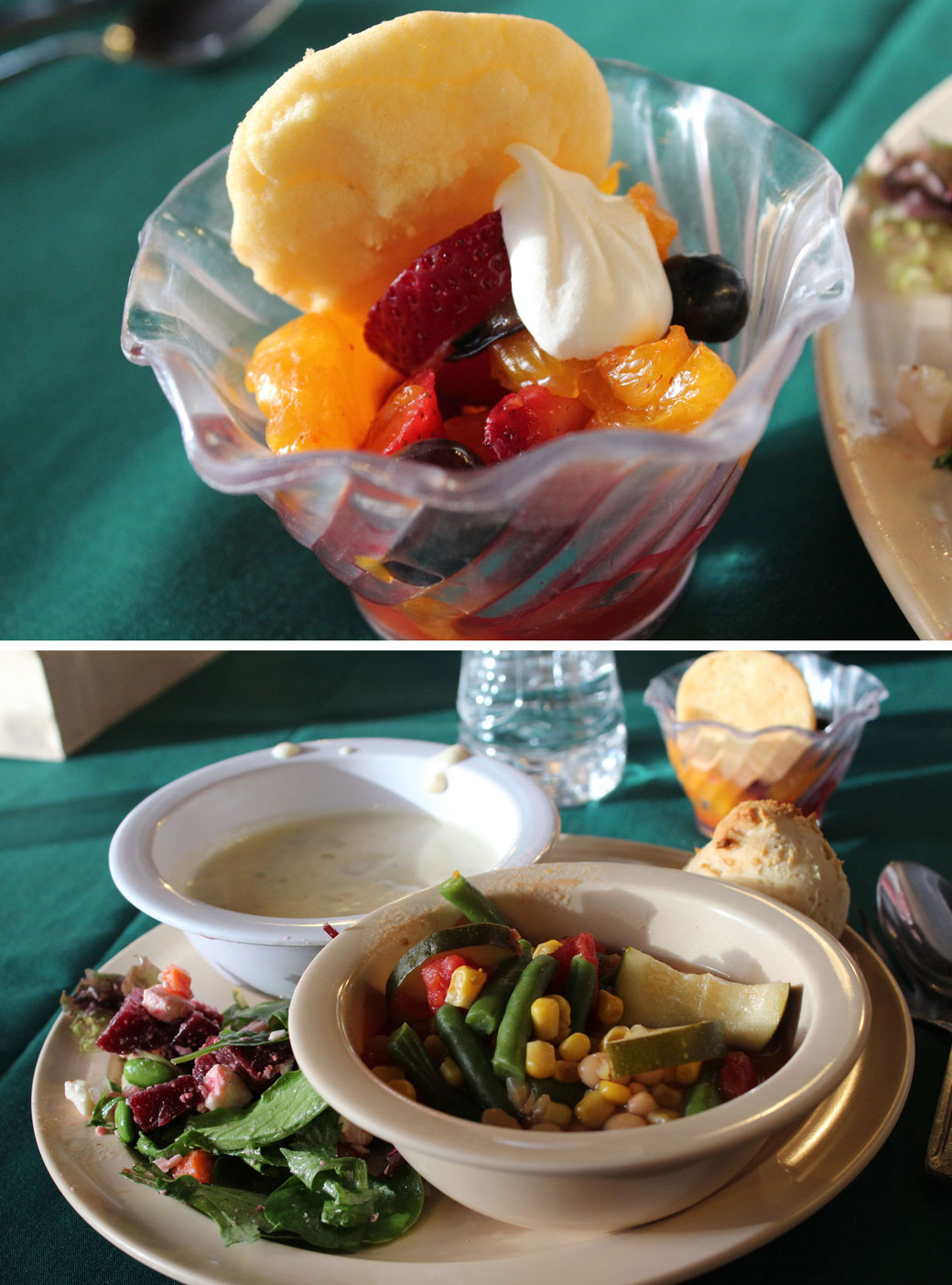 healthy meals at Camp Blogaway