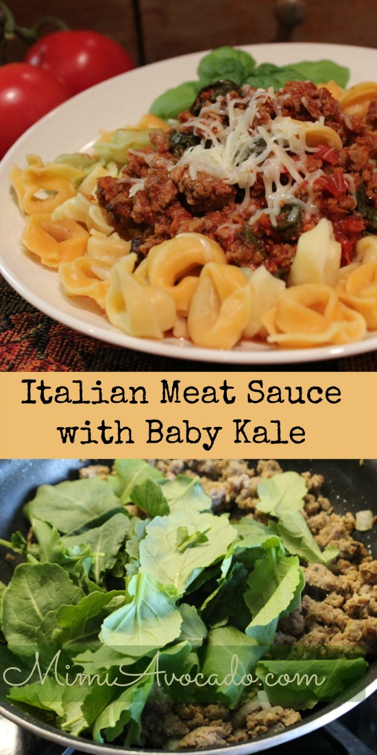 Italian Meat Sauce with Kale