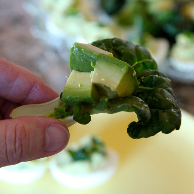 bok choy finger salad