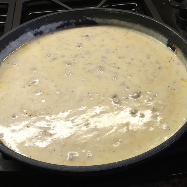 sausage gravy for fingerling potato pie