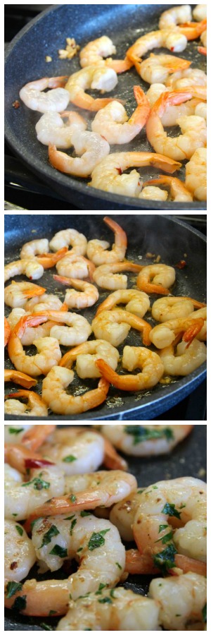 cooking shrimp 