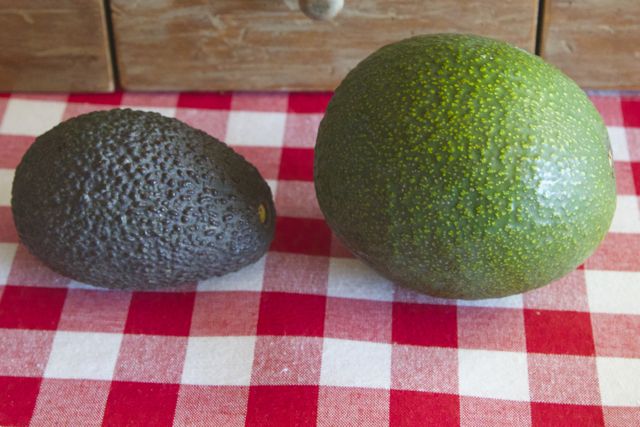 Hass and Reed avocados