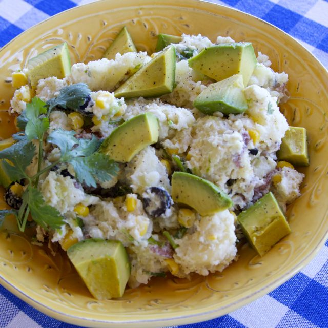 chicken tamale potato salad