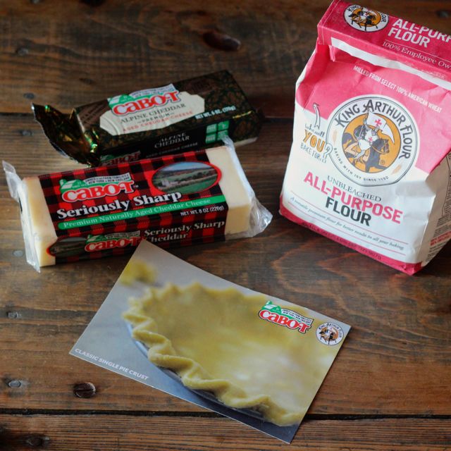 Cabot Cheese and King Arthur Flour