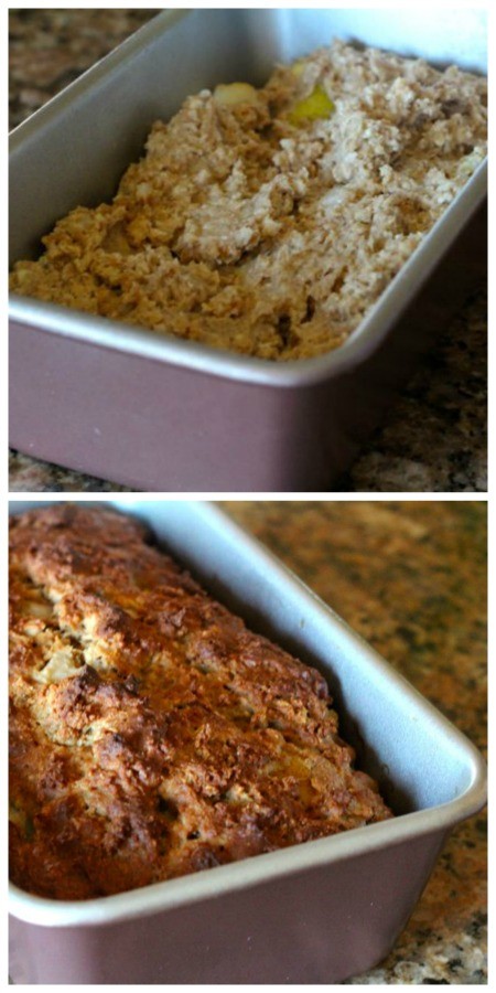 Vanilla Pear Quickbread