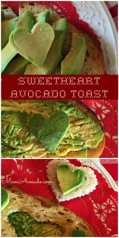 Avocado Toast Valentine
