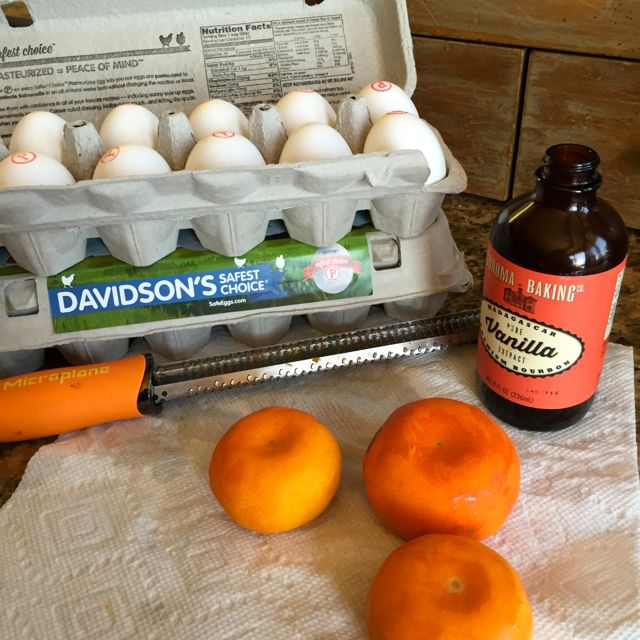 Davidson's Safest Choice Eggs and our Tango mandarin oranges 