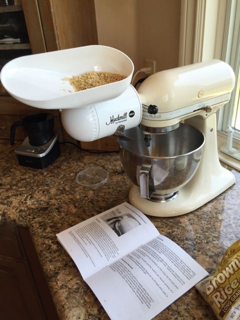 How to Mill Grains At Home: KitchenAid vs. Mockmill