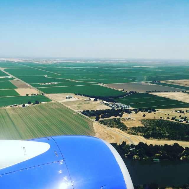 landing in Sacramento