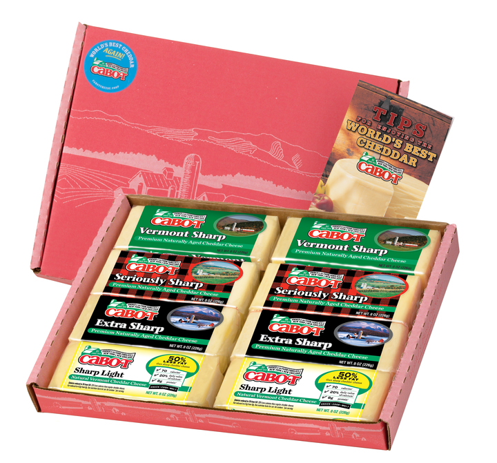 Cabot cheese gift box