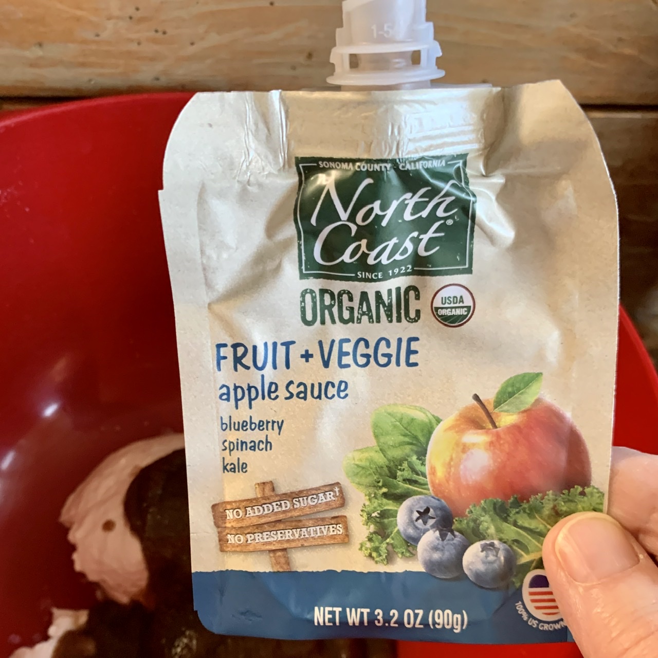 North Coast Organics Fruit and Veggie Applesauce